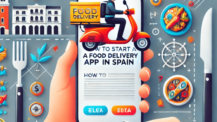 How to start food delivery app business in Spain